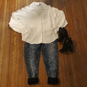 White Button Down Shirt